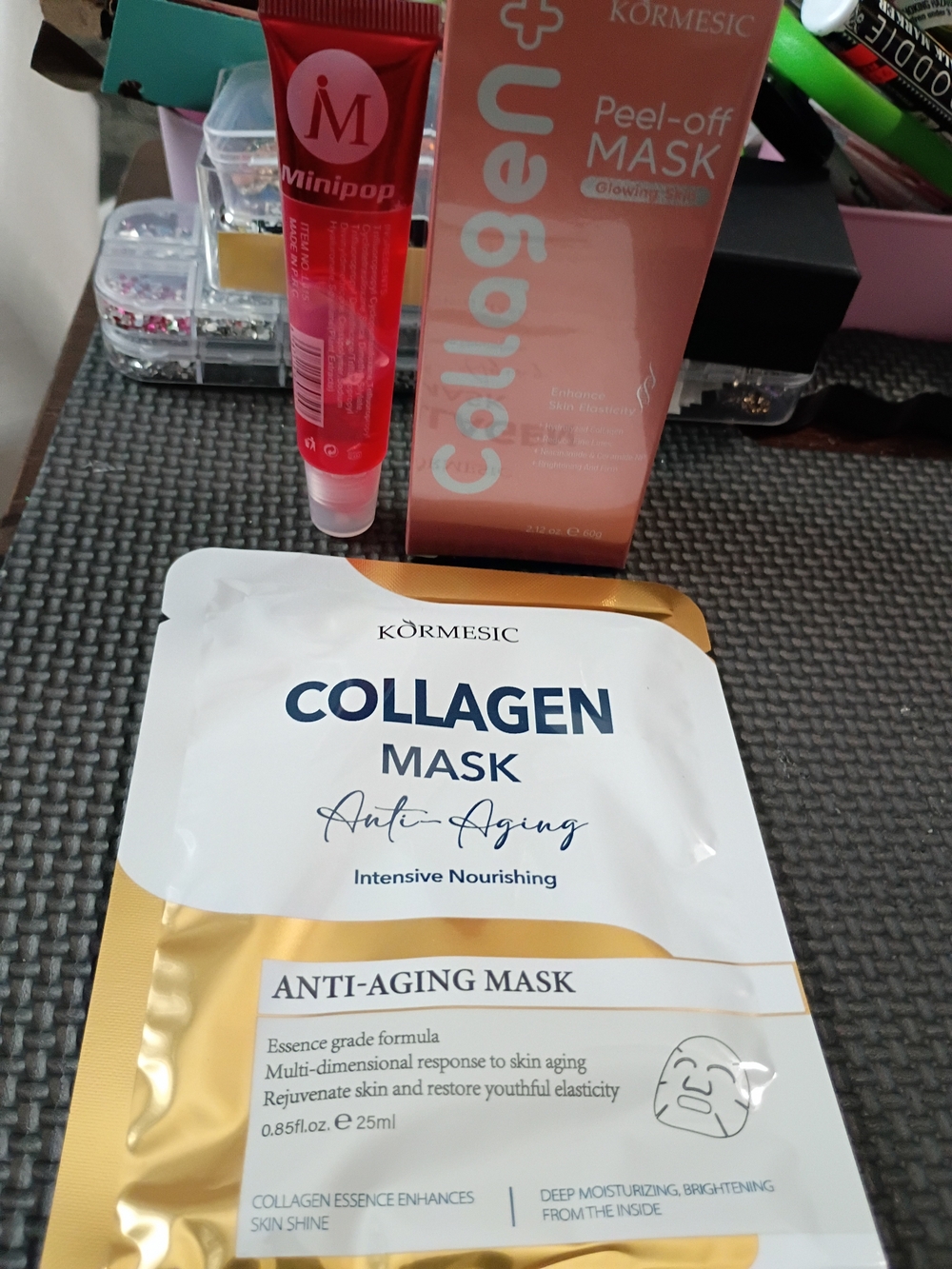 Körmesic Collagen Anti-Aging Mask – Gold & White Nourishing Sheet Mask